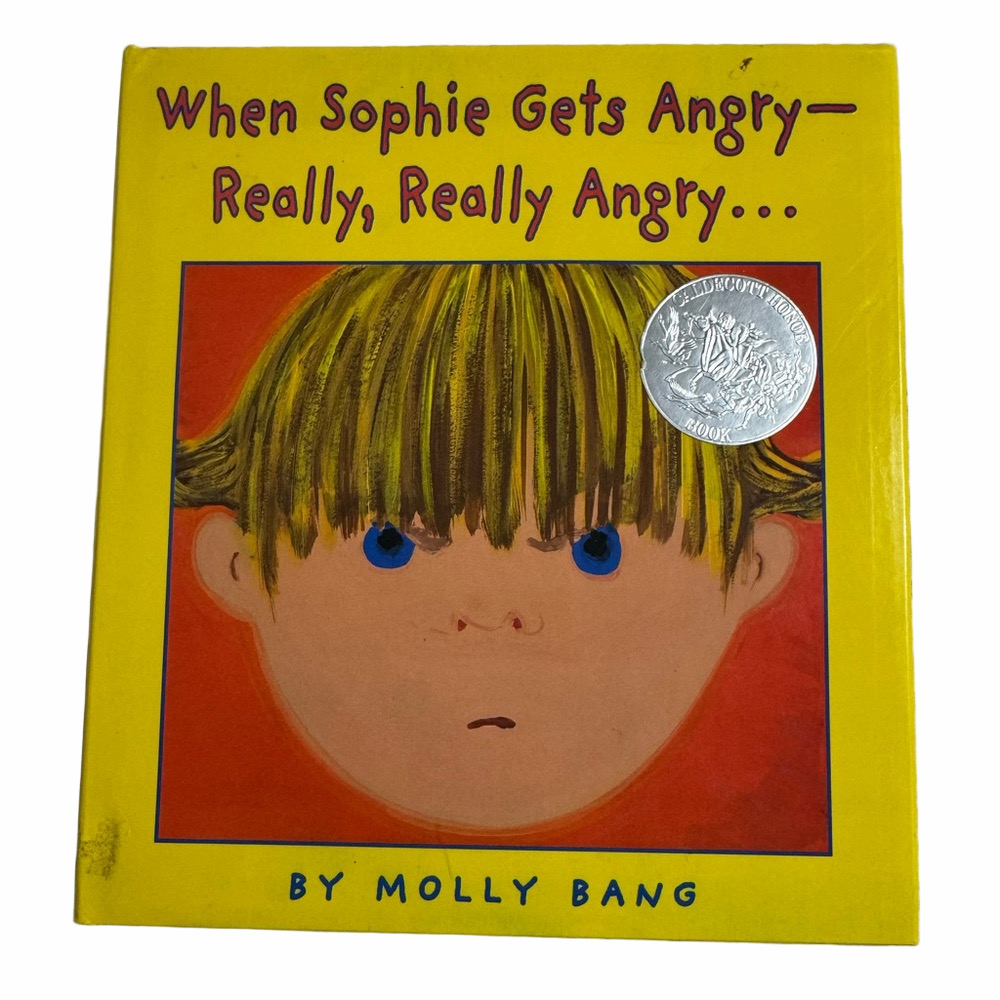 When Sophie Gets Angry Hardcover Book by Molly Bang Social Emotional Well Being